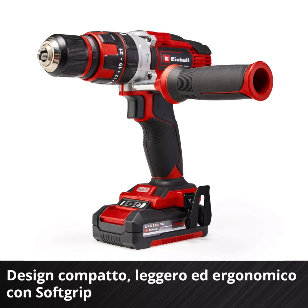Trapano Avvit Percus Batteria TECD1848LI Einhell Volt 18X2 Ah 2 Xchange