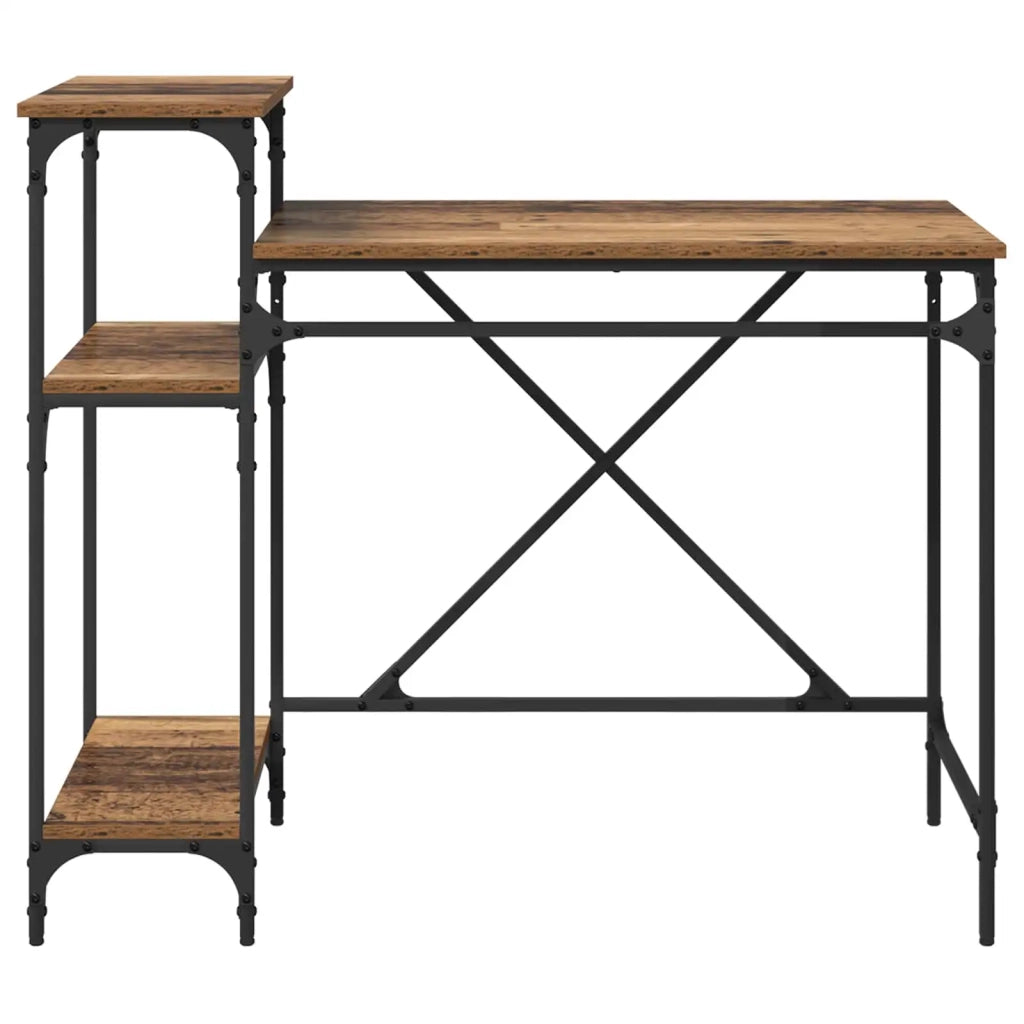 Scrivania Legno vecchio 105 x 50 x 90 cm Legno multistrato