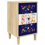 Armadio da Notte MAINZ Rovere Sonoma 36 x 33 x 60 cm 8007299