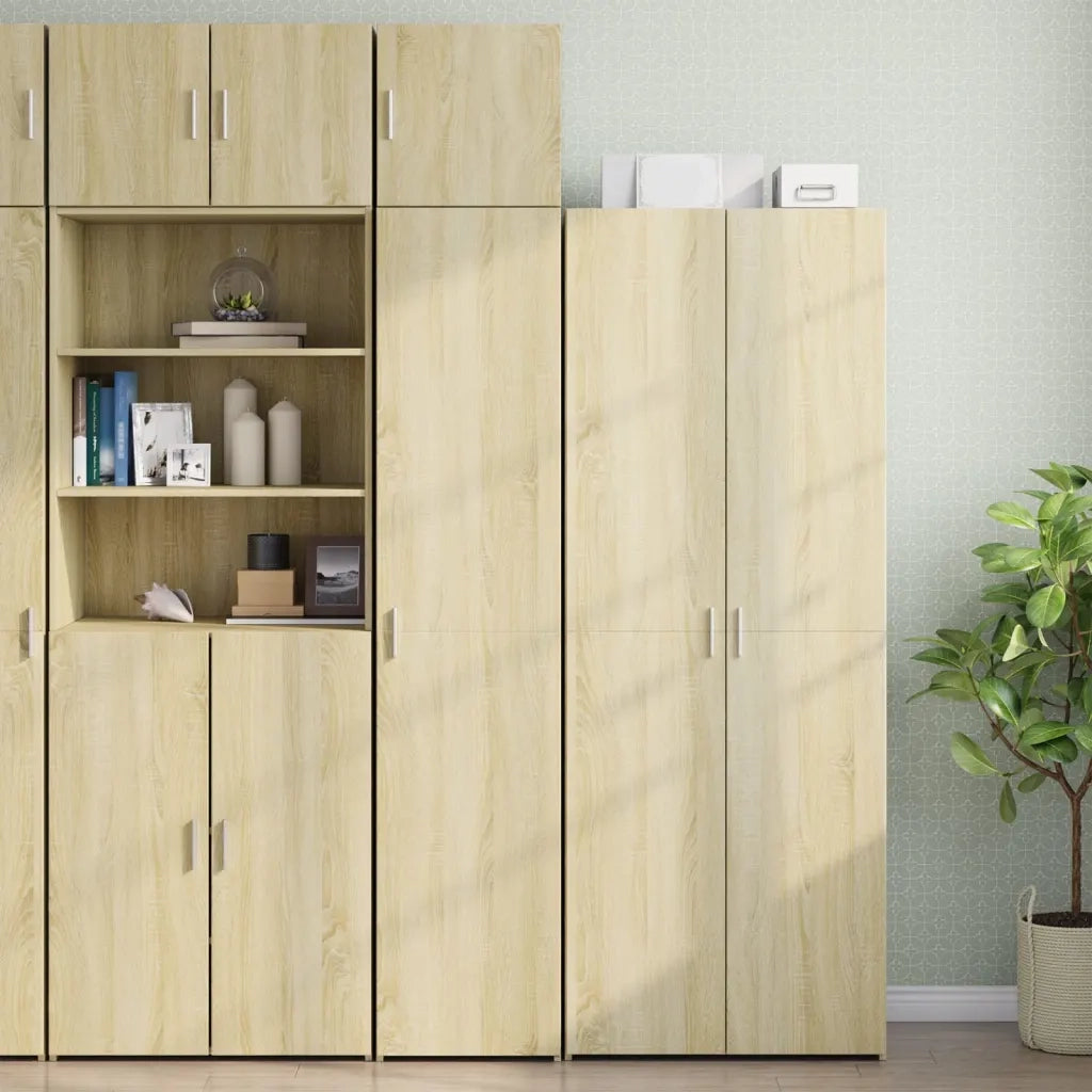 Mobile Sottile Rovere Sonoma 40x42,5x225 cm in Truciolato CFW6628951