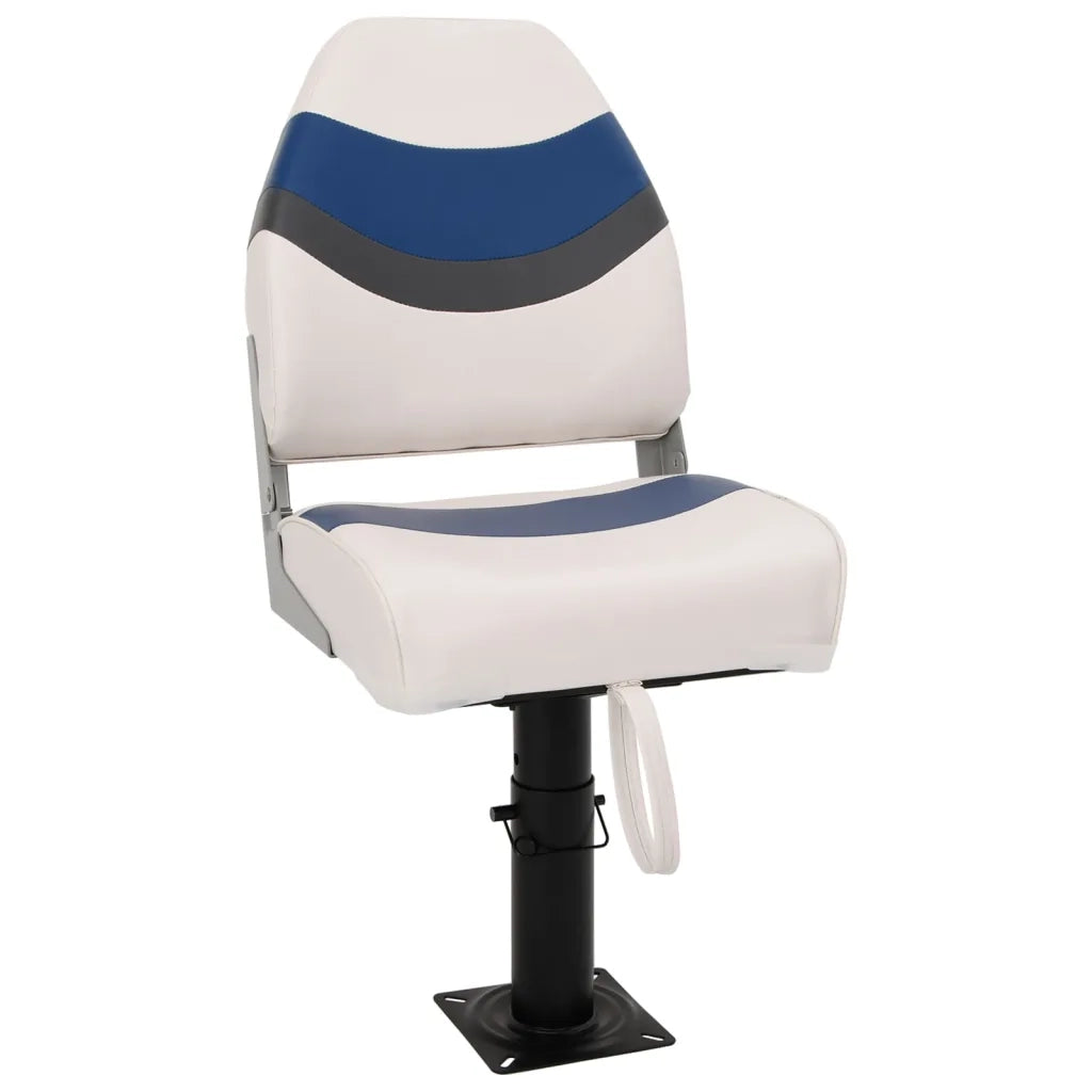 Sedile per Barca con Supporto Altezza Regolabile Girevole 360° 3294977