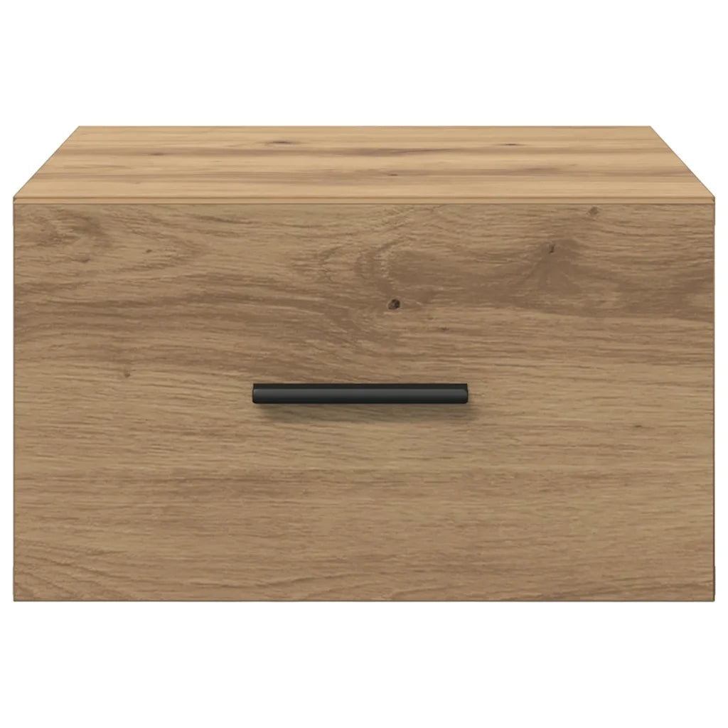 Armadio da Notte 2 pcs rovere artigianale 35 x 35 x 20 cm