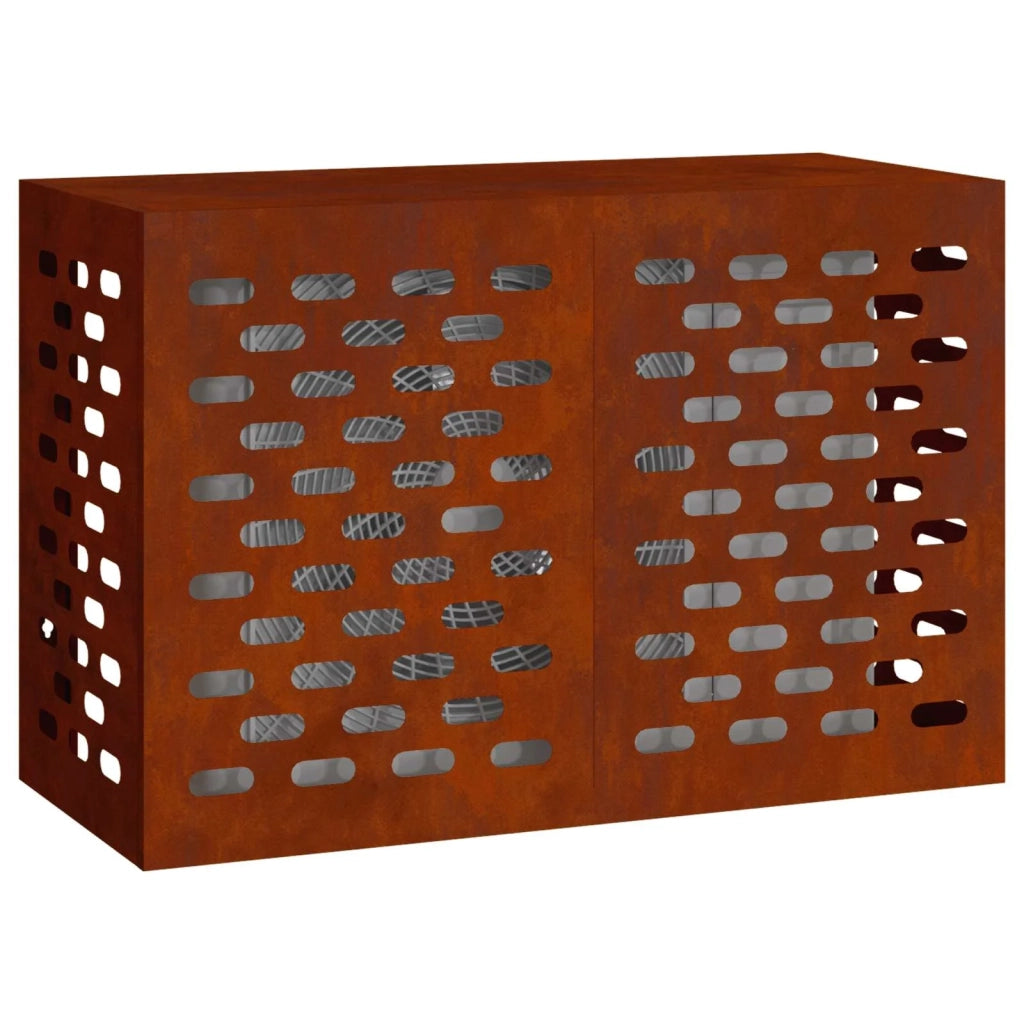 Copertura per condizionatore d'aria Ruggine 90 x 40 x 60 cm 865896