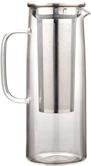 Acquafresca con filtro in acciaio inossidabile e capacità di 1,2L per infusi freddi - macchina per caffè con filtro a setole