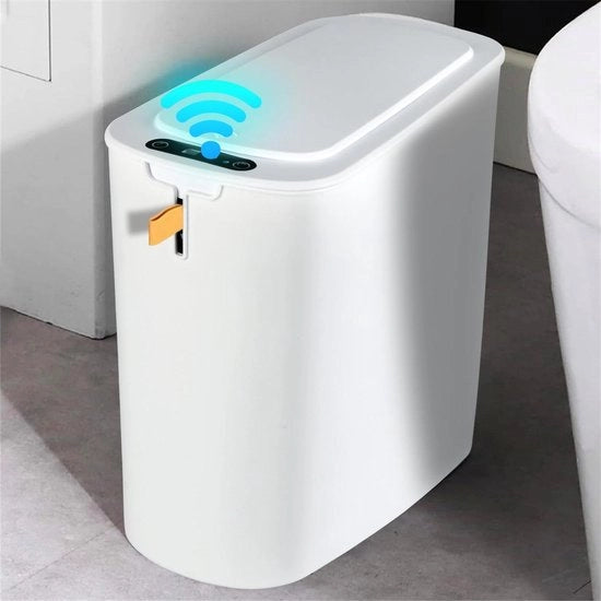 Cestino Automatico da 12 Litri con Sensore - Adatto per Camera, Salotto, Bagno e Ufficio