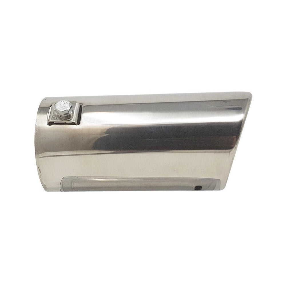 Trade Shop - Terminale Marmitta Auto Tubo Scarico Ovale Cromato Lm 76342 Dr -