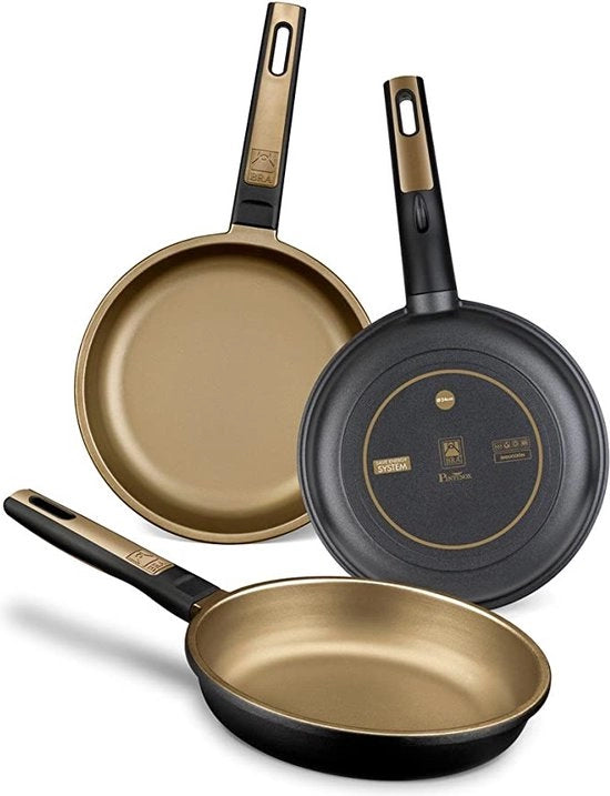 Set di pentole / pentole antiaderenti, set di padelle, senza PFAS, resistente al lavastoviglie