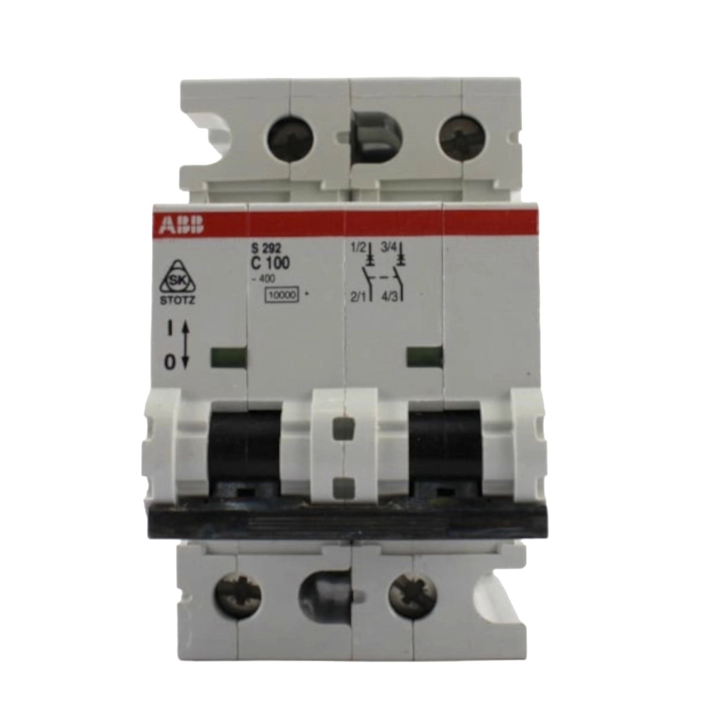 Interruttore Magnetotermico 2P 4,5MOD.100A S292 - ABB 957065