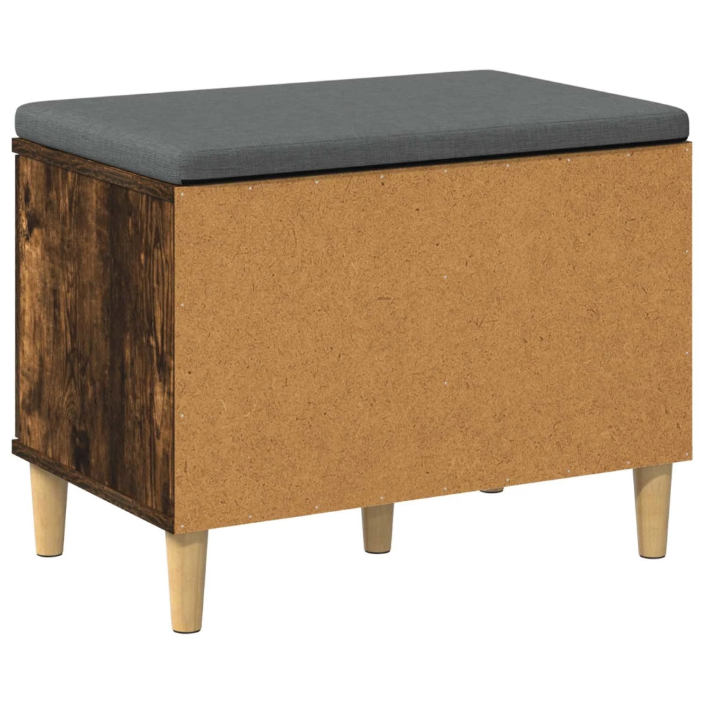 Panca per ingresso con porta Quercia Affumicata 60 x 38 x 46 cm