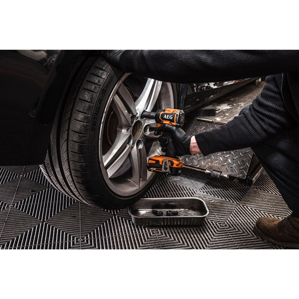 AVVITATORE AD IMPULSI 1/2" QUADRO 18V BRUSHLESS A BATTERIA BSS18S12BL2-0 AEG