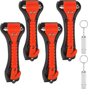 Cutter per cinture di sicurezza auto 4 pezzi cutter per vetro flauto di allarme