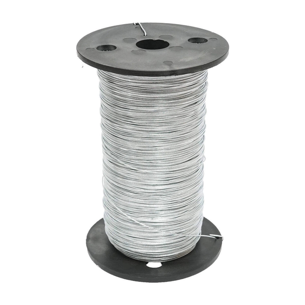 Filo zincato per recinzione elettrica, diametro 0.9 mm, lunghezza 500 m