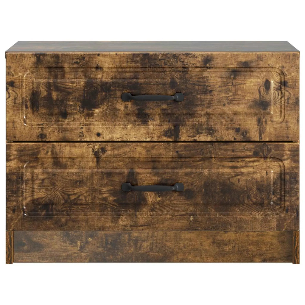 Armadio da Notte Rovere Fumo 62 x 34,5 x 44,5 cm 895700