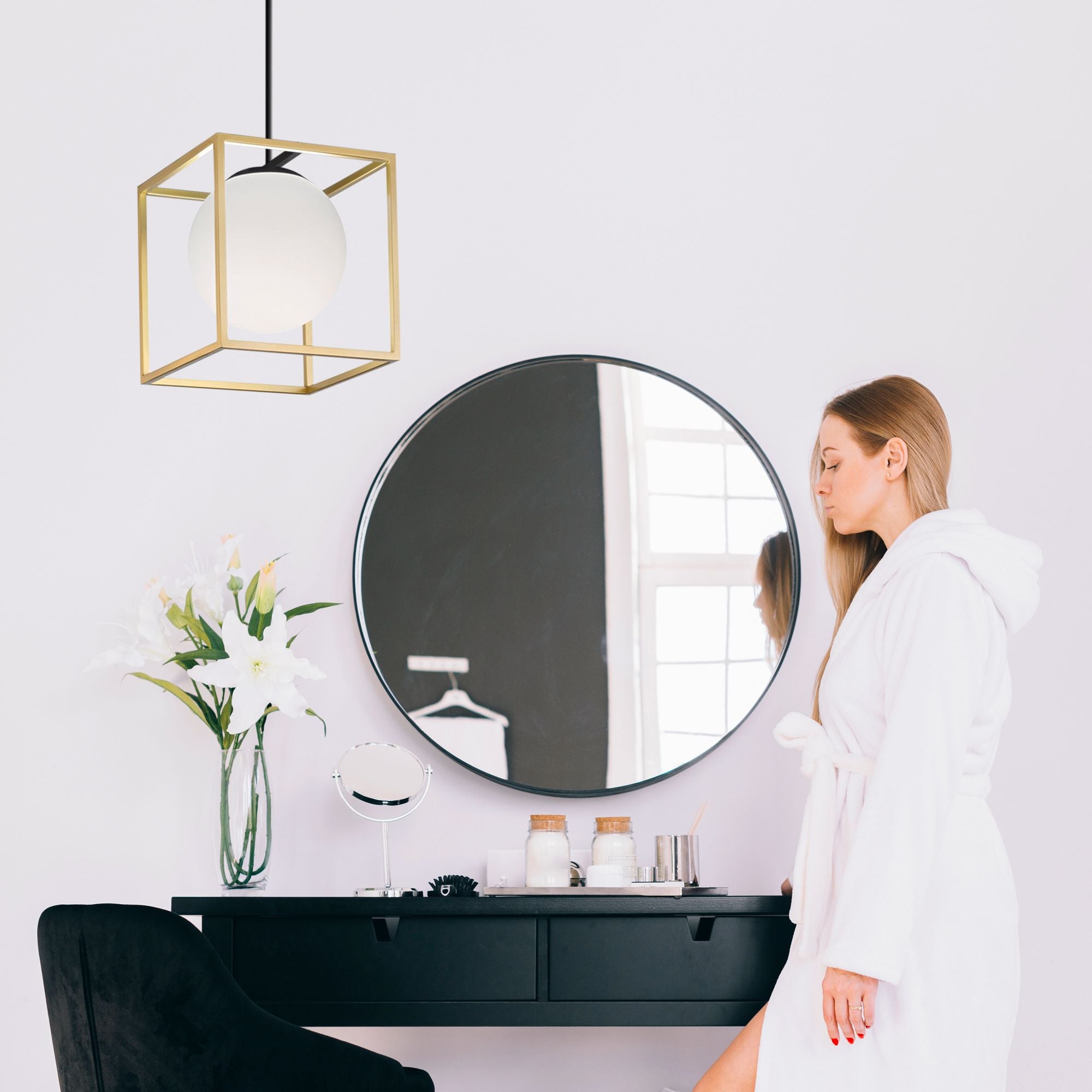 Lampada APP1165-1CP Gold White