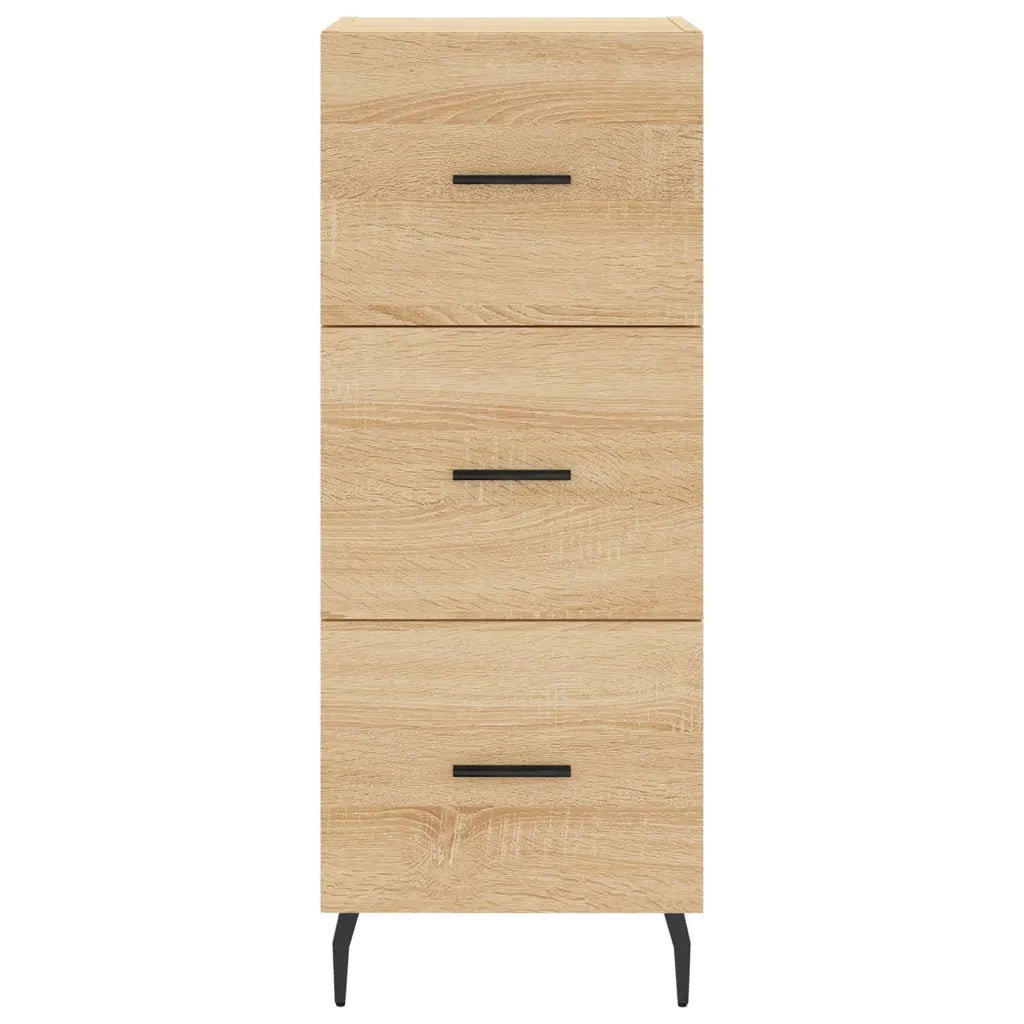Credenza Rovere Sonoma 34,5x34x90 cm in Legno Multistrato 828623