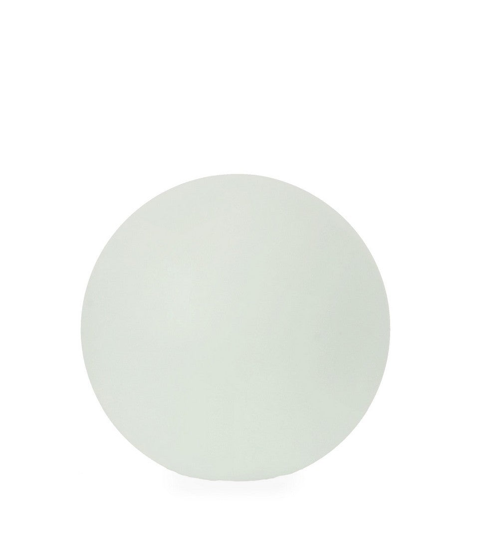 Lampada Sferica da Giardino a Led Ø35x34 cm in Plastica Craig Bianca