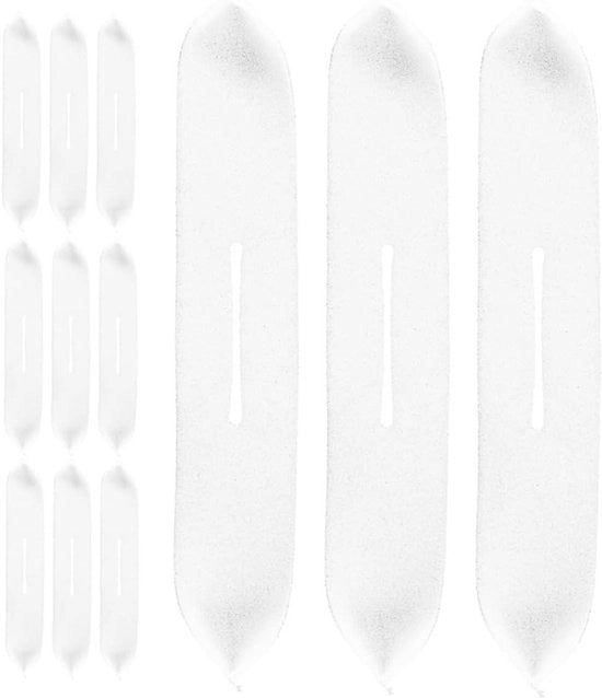 Hangers per la stoffa da appendere con schienale antiscivolo - 50 pezzi. Ideali per la stoffa da appendere. Protegge la stoffa.