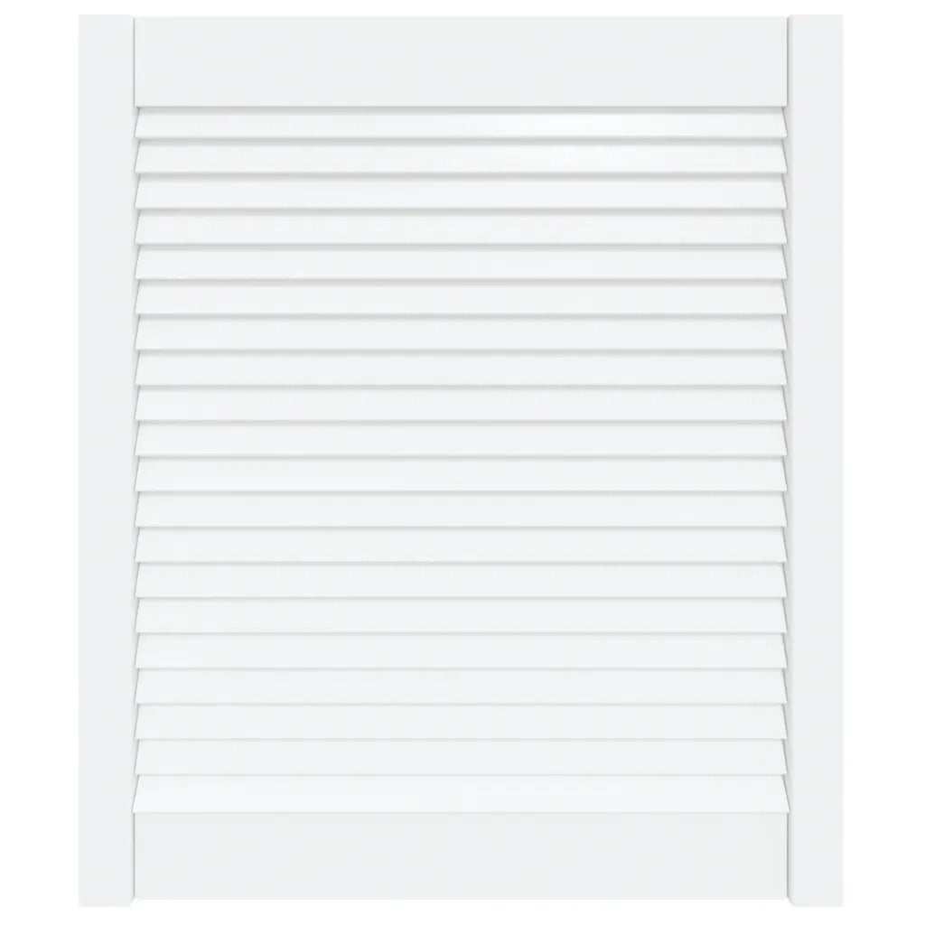Anta a Lamelle Bianca 69x59,4 cm in Legno di Pino 151166