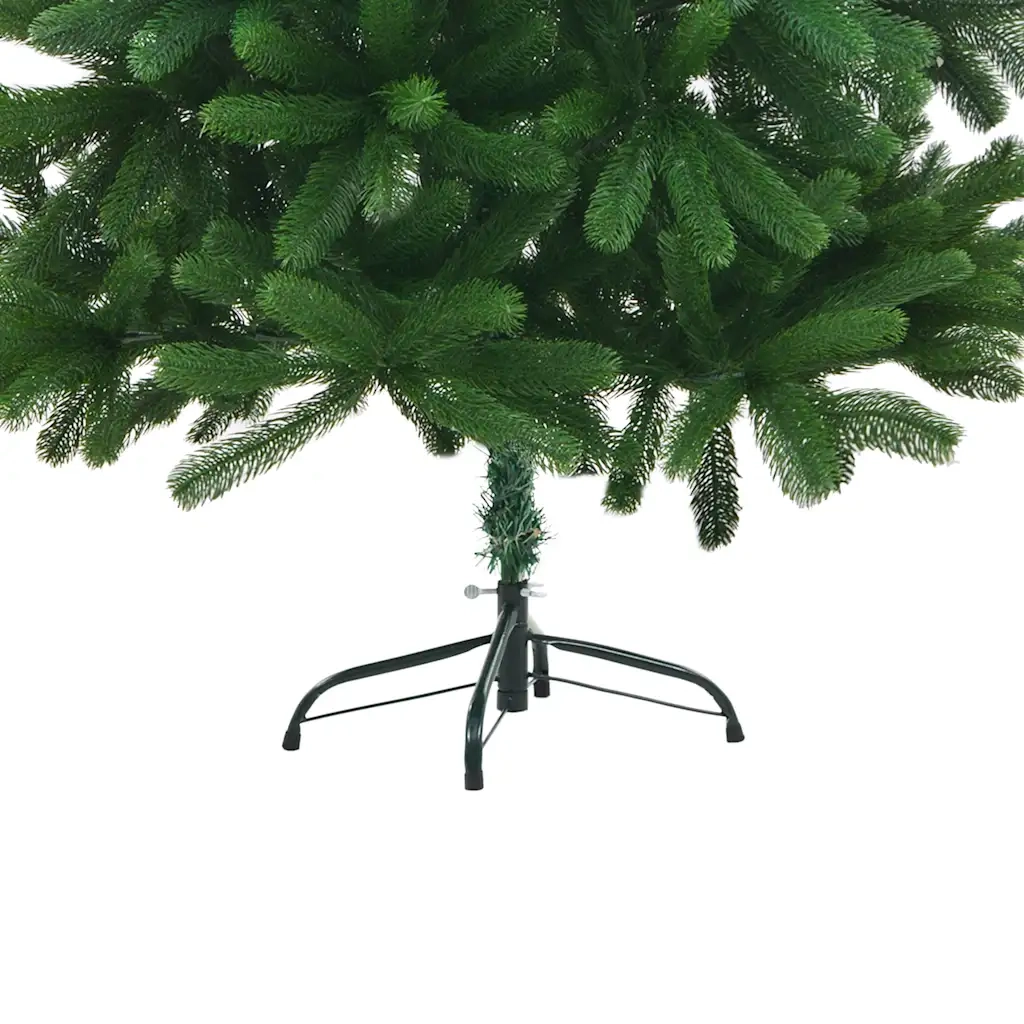 Albero di Natale | Decorazioni natalizie Preilluminato con Palline Verde 150 cm