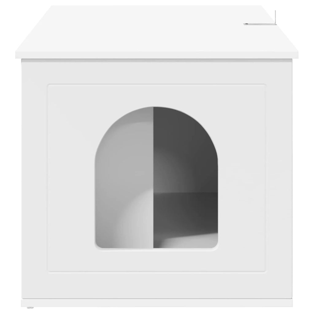 Casa per Gatti Bianco 85 x 55 x 50,5 cm Legno multistrato