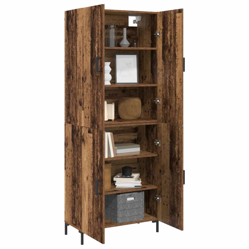 Credenza Legno vecchio 69,5 x 34 x 180 cm Legno multistrato 3394539
