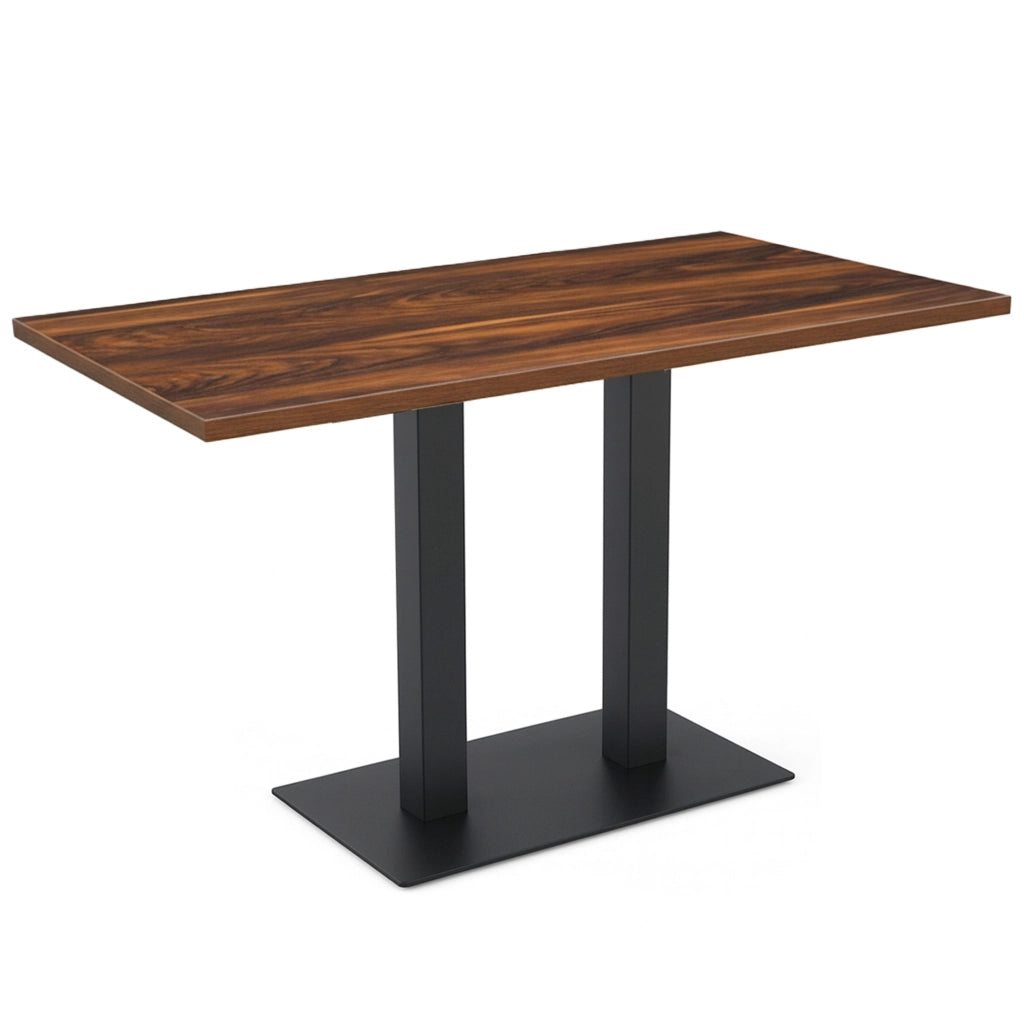 Oviala - Piano tavolo in melaminico 120 x 60 cm legno scuro