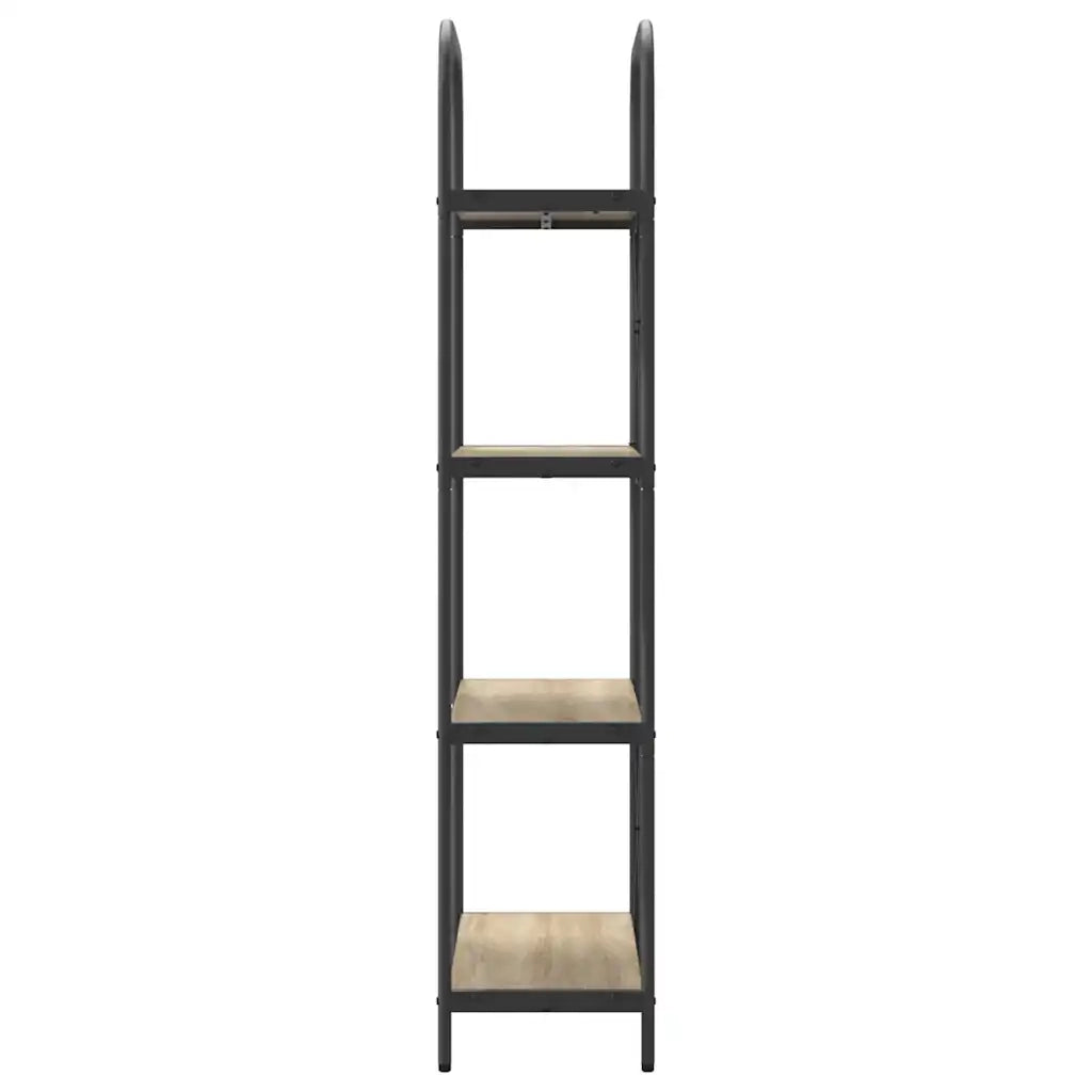 Libreria-Scaffale per Libri-Mobile di Stoccaggio Rovere Sonoma 60 x 30 x 146 cm Legno multistrato 831182