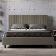Letto imbottito Matrimoniale 170x200 cm Sunny - Similpelle,Senza rete,Cappuccino