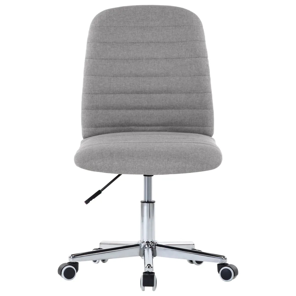 Sedie da Pranzo 2 pz Grigio Chiaro in Tessuto cod mxl 29089