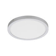 Plafoniera Contemporanea Fire Metallo Cromo Led Integrato 24,5W 3000K