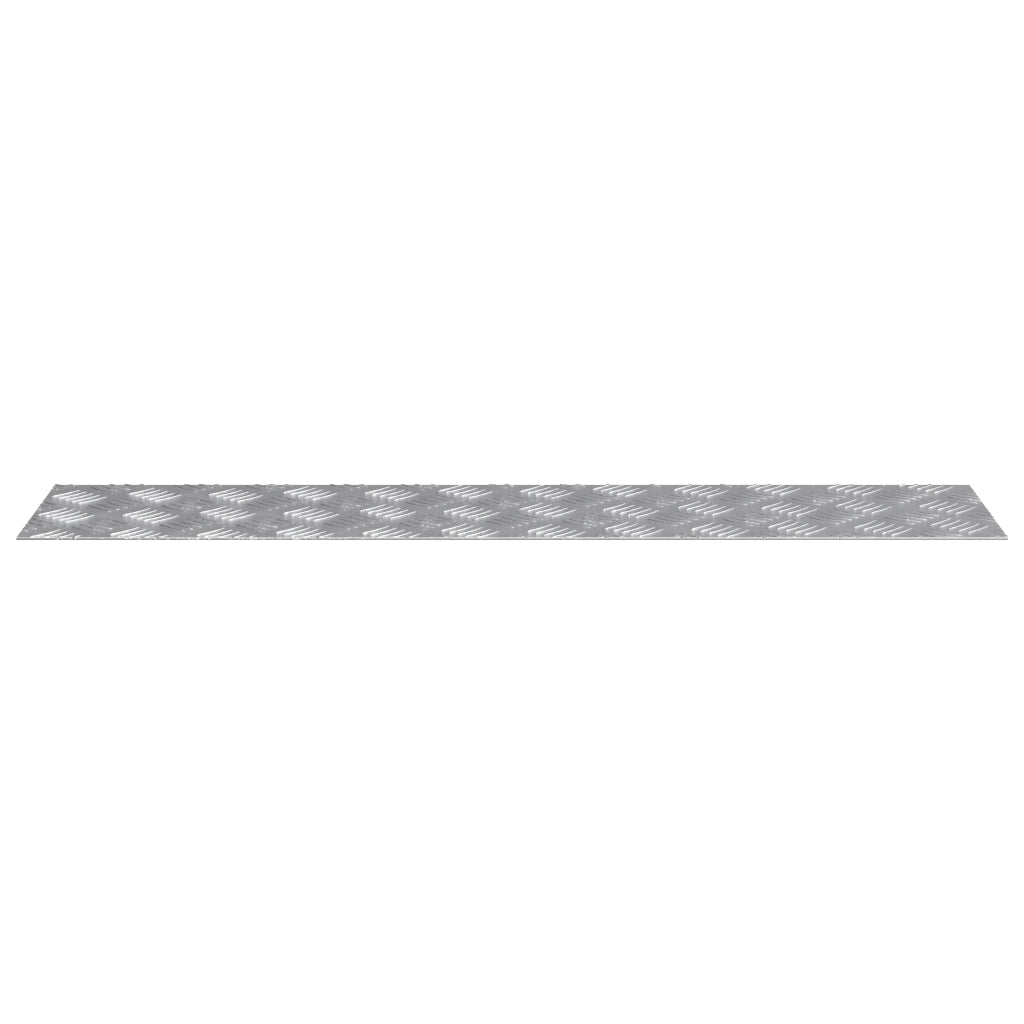 Piastretti Antiscivolo in Alluminio 2 pz 90x20 cm