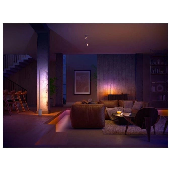 Philips 929002995001 Hue White and Color Ambiance Gradient Lightstrip Estensione Striscia LED Intelligente 1 m Bluetooth Zigbee colore Bianco