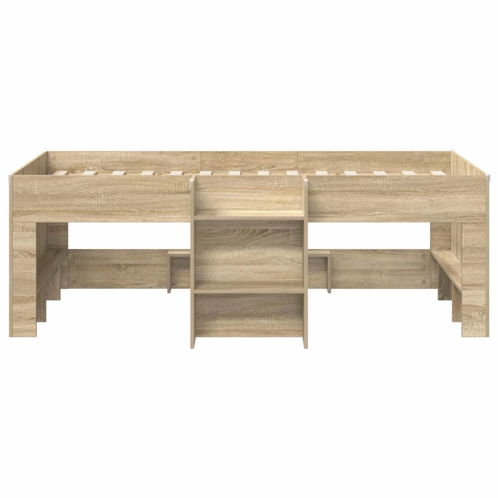 Struttura letto loft per bambini con scala Sonoma 90 x 200 cm 3422557