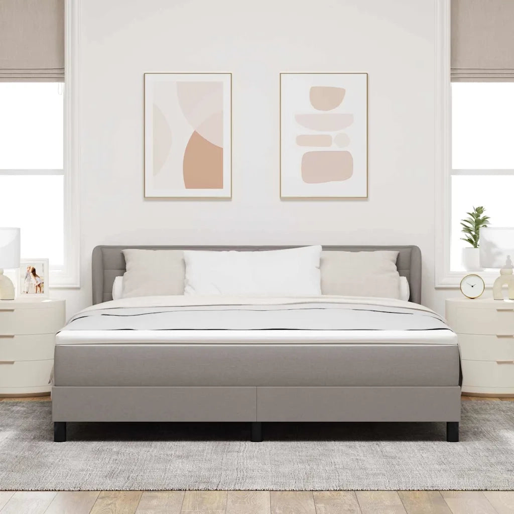 Letto a molle con materasso Talpa 180 x 200 cm Tessuto 3339979