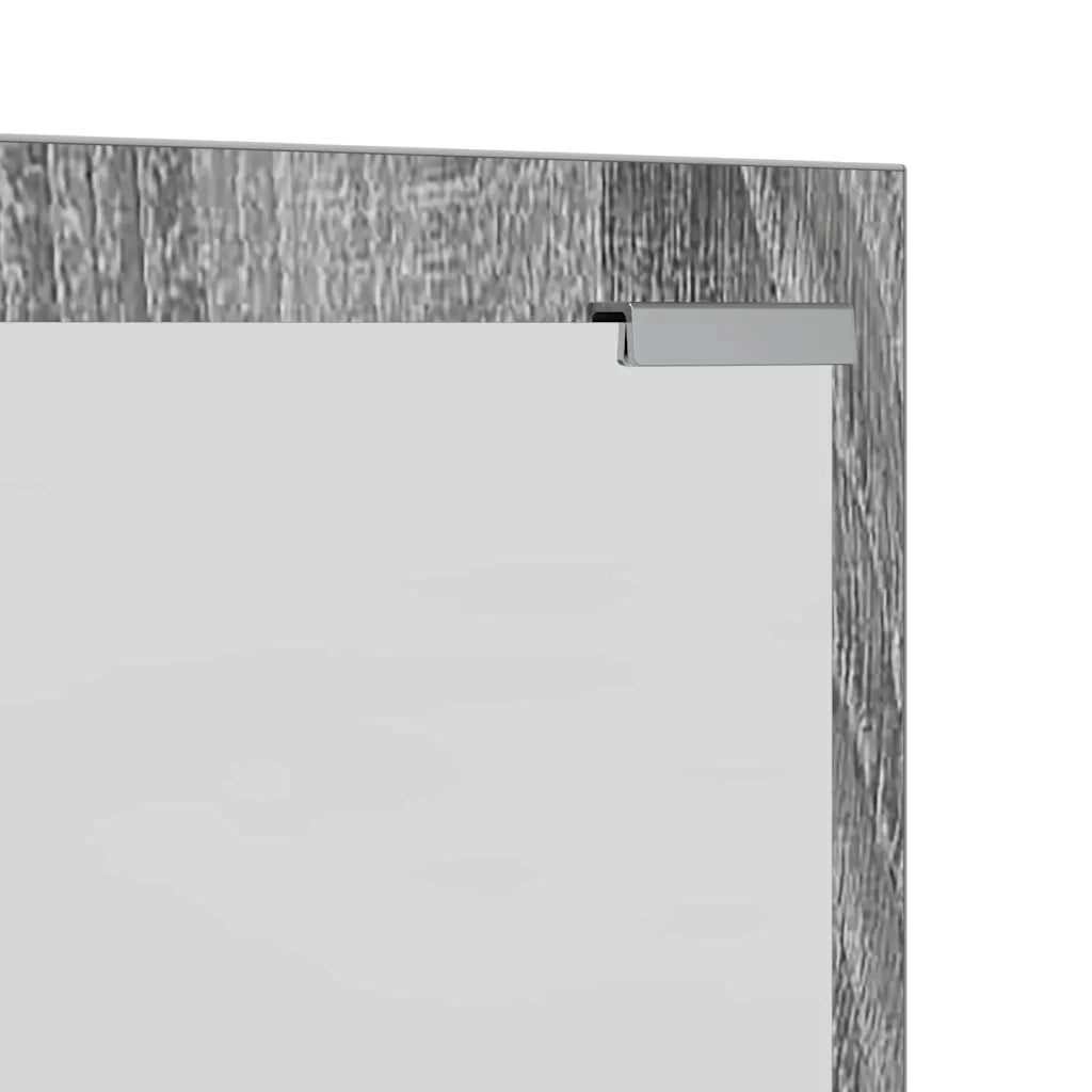 Appendiabiti a muro Grigio Sonoma 100 x 10 x 100 cm CFW3534708