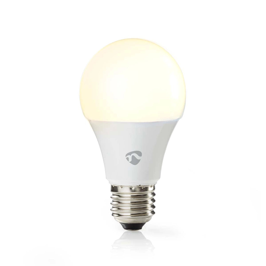 Lampadina connessa Wi-Fi LED RGB 9W 806lm E27 in plastica Bianco Nedis