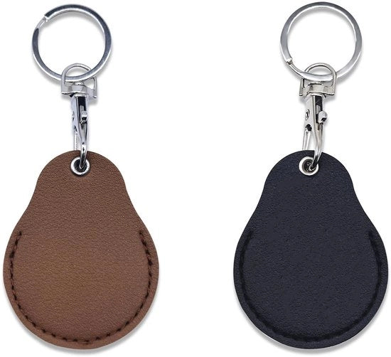 Sleutelhanger Creativo con Semifaro - Portatile - Personalizzabile - Realizzato in Metallo di Alta Qualità - Dimensioni del Disco 9,5 x 3,7 x 1,7 cm - Cinturino per Chiave