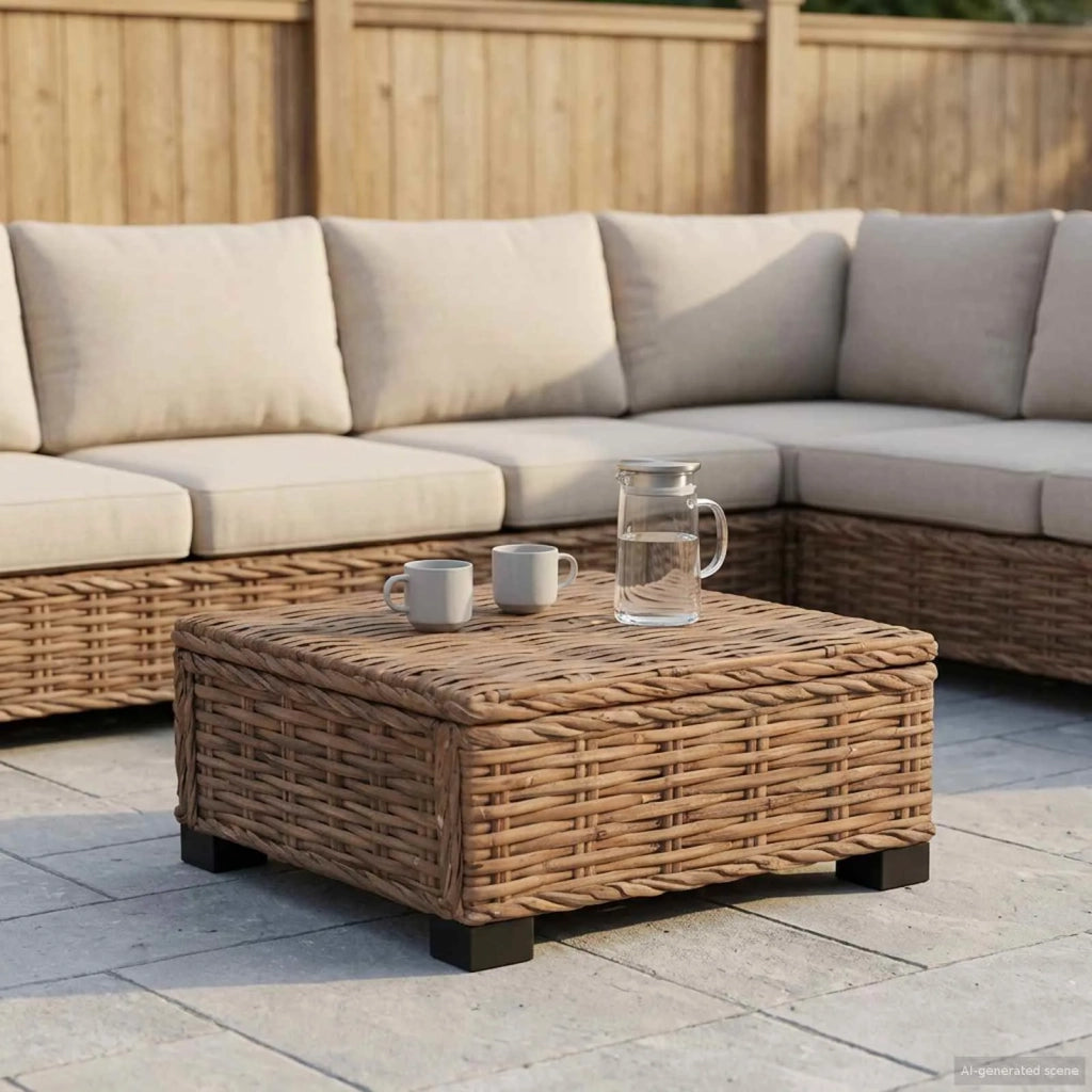 Tavolino da salotto GENDT Rattan naturale Naturale 42034398