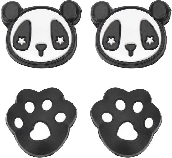 Racketdempers 4 pezzi - Assorbitori di urti - Silicone - Riduttori di vibrazioni - Duraturi - Assorbimento di urti efficiente - Dempers per tennis