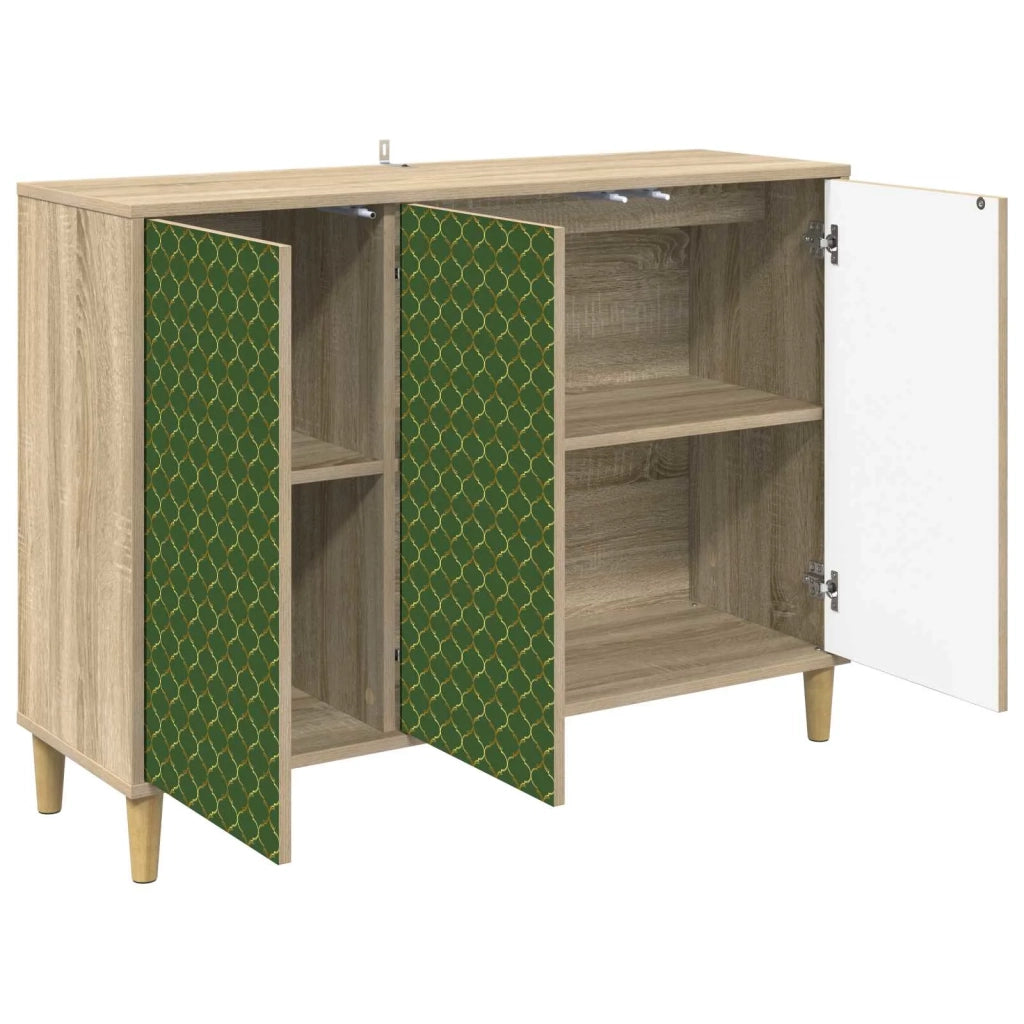 Credenza GELEEN Sonoma 102 x 33 x 75 cm Legno ingegnerizzato 8006951