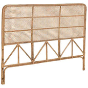 Testiera letto in canna 178x02x127h cm
