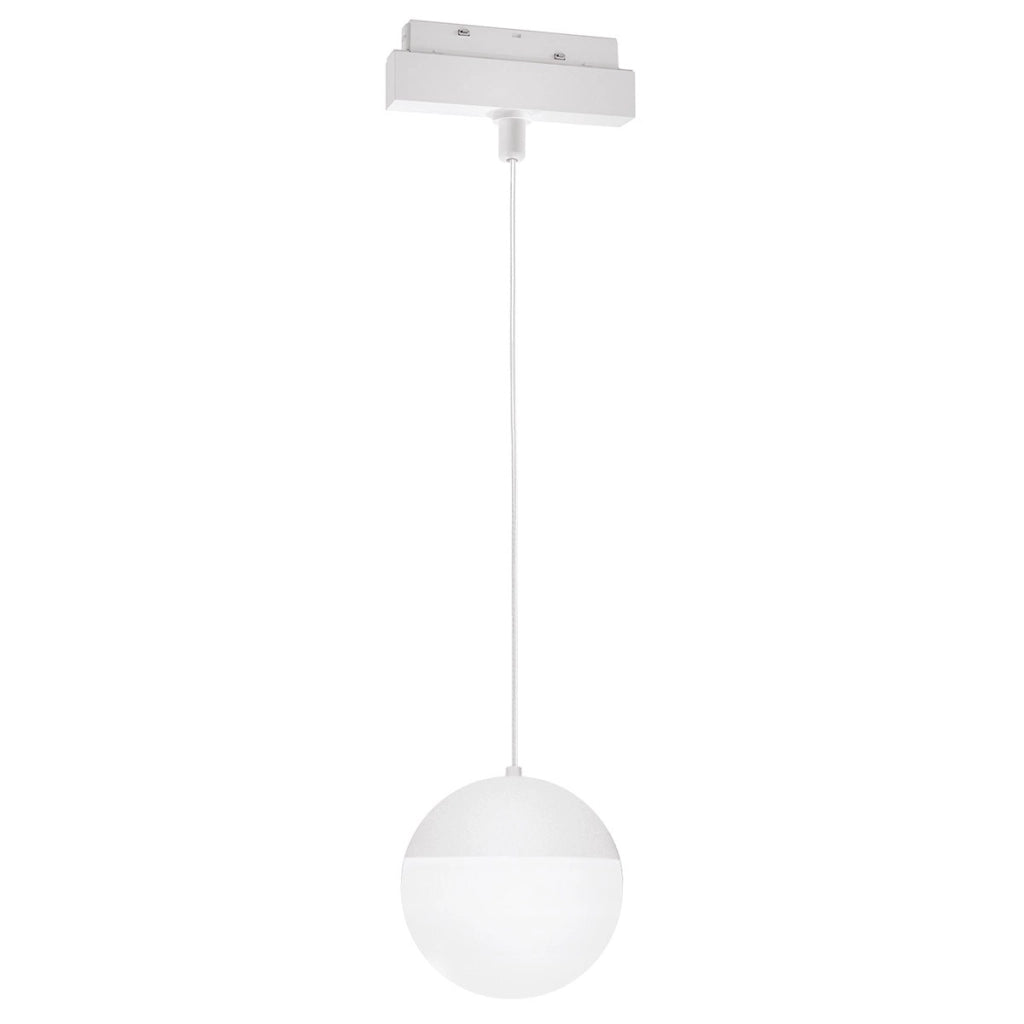 Modulo LED Dimmerabile a Sospensione GFA1940CD 48V 8W 3000K Binario Magnetico Bianco Opaco - Gealuce Illuminazione Interni Alta Efficienza