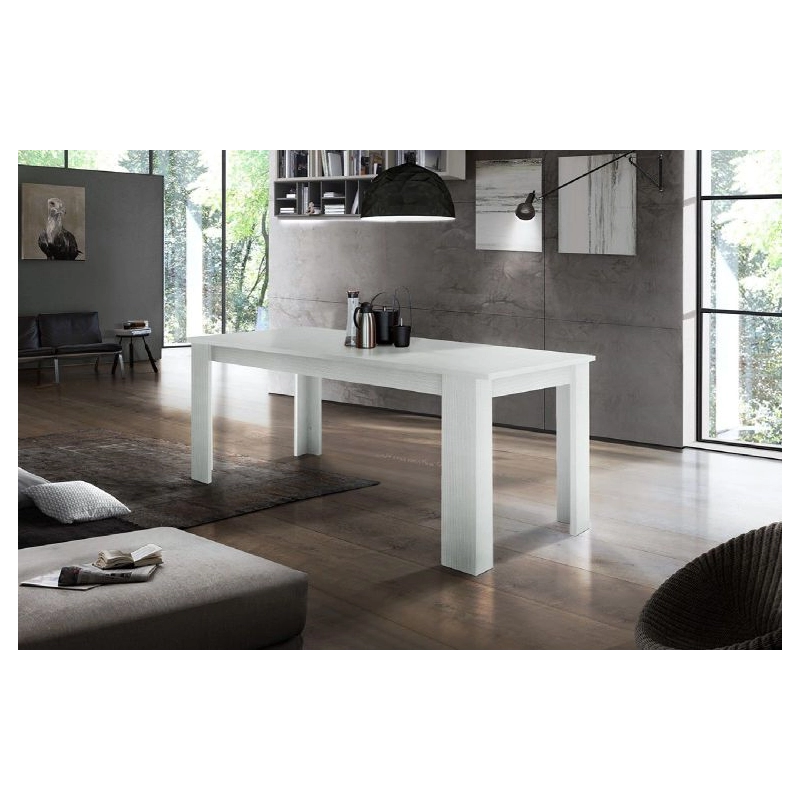 Tavolo allungabile Jesi – 140/190x75x90 – Larice Bianco