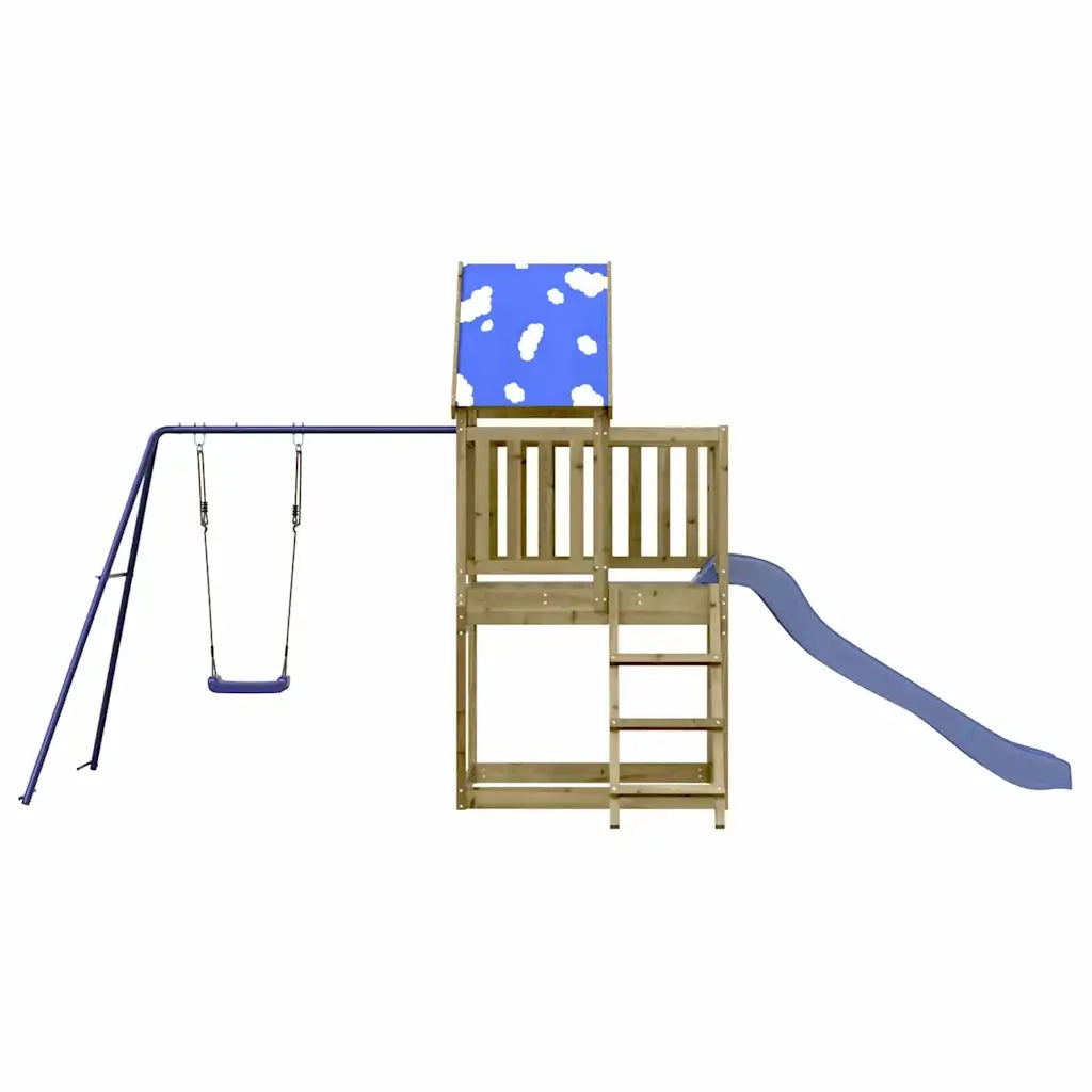 Set da Gioco da Esterno in Legno di Pino Impregnato 3279207