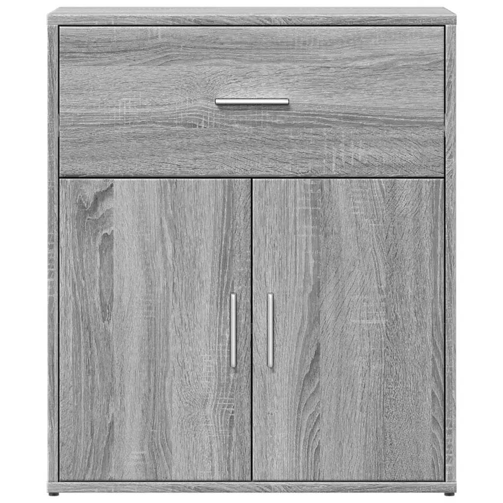 Credenza-Buffet-Armadio da cucina Grigio Sonoma 60x31x70cm in Legno Multistrato 189633