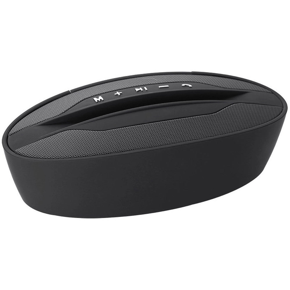 Trade Shop - Speaker Cassa Portatile Bluetooth Mp3 Vivavoce Led Microsd Usb Tf Radio Fm Mux99 -