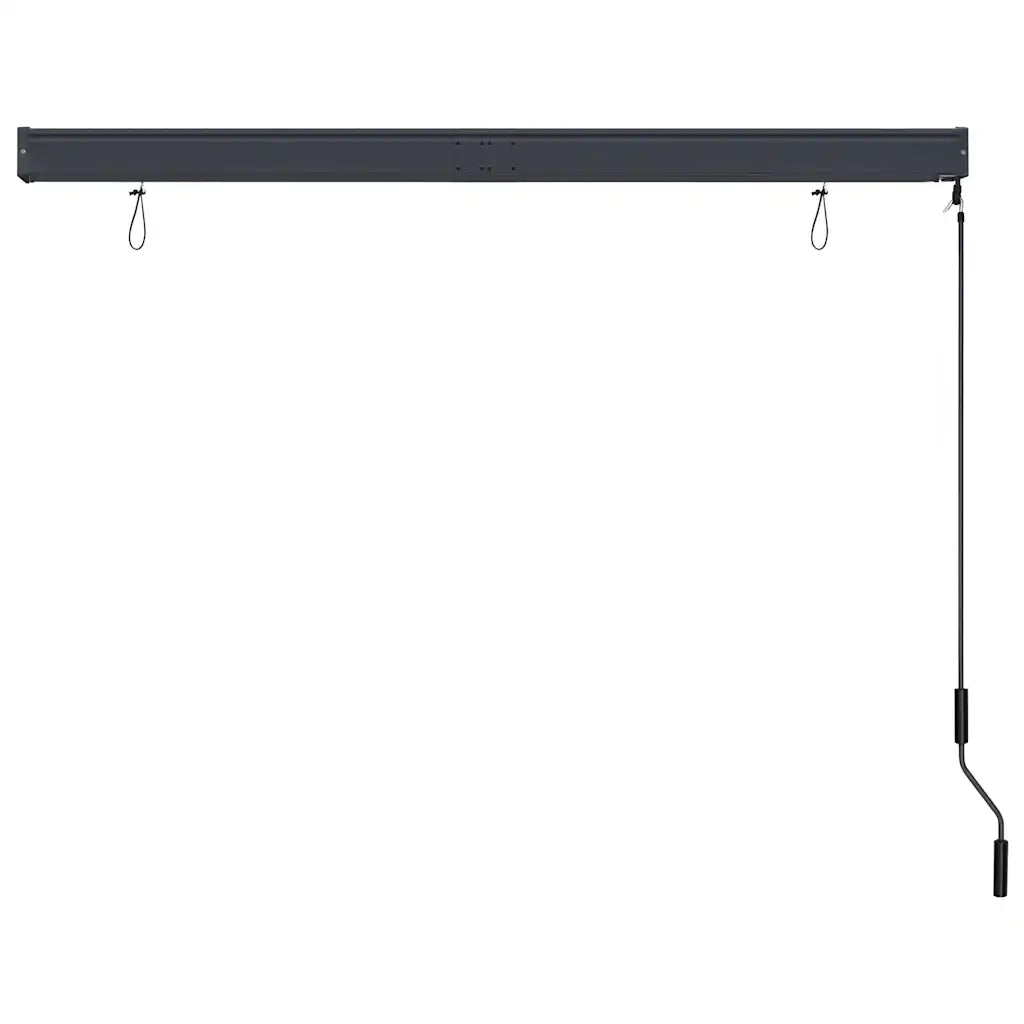 Tenda a Rullo per Esterni 160x250 cm Bianca e Arancione