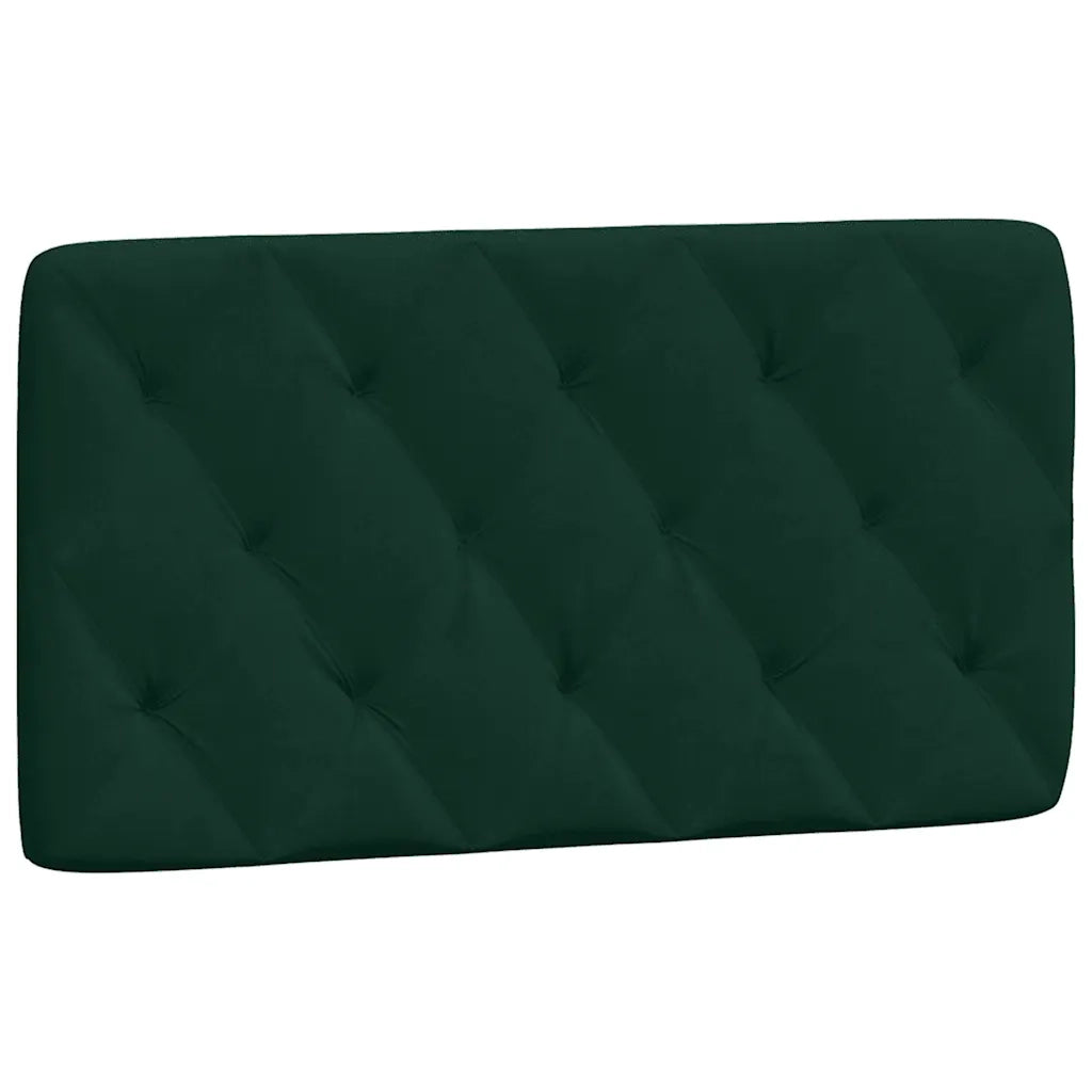 Giroletto con Luci LED Verde Scuro 100x200 cm in Velluto