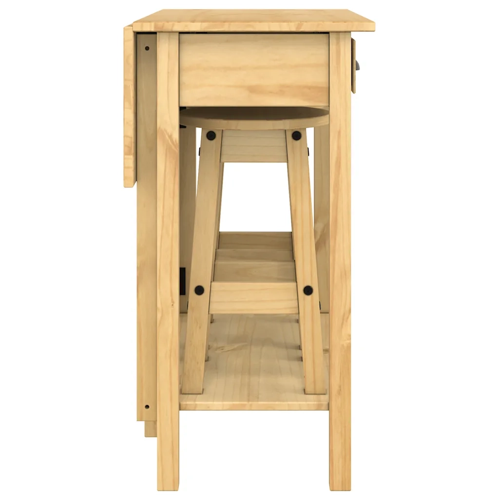 Set da Bar 3 pz in Legno Massello di Pino CFW8301877