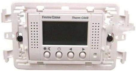 TERMOSTATO ELETTR INCASSO DISPLAY BCO